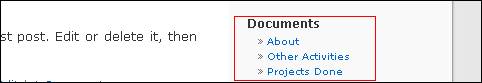 Page list order
