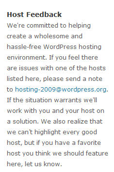 WordPress hosting