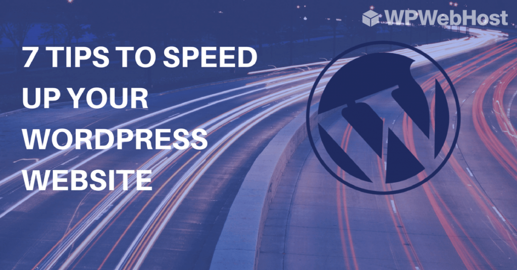 how to speed up wordpress website