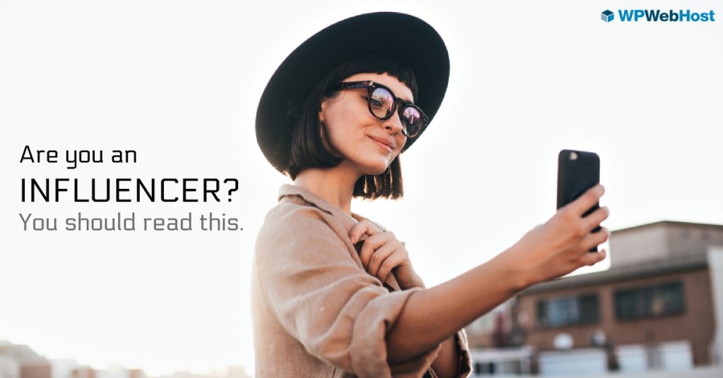 influencer or blogger
