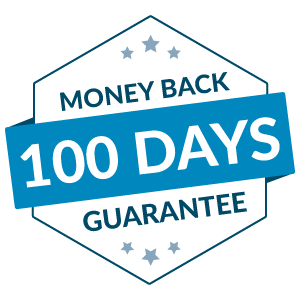 100 days money back guarantee