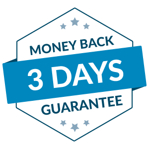 3 days money back guarantee