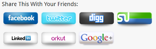 Create Custom Share Buttons To Increase Traffic